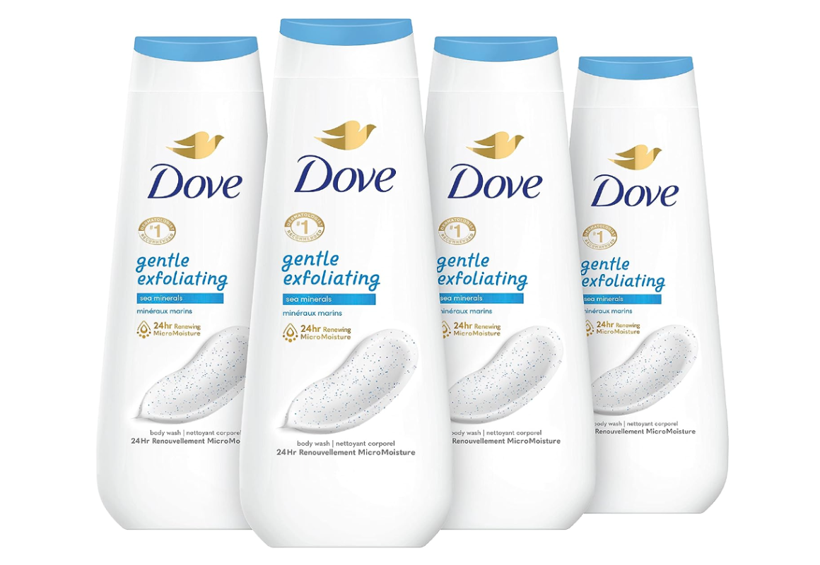 Dove Body Wash 4-Pack