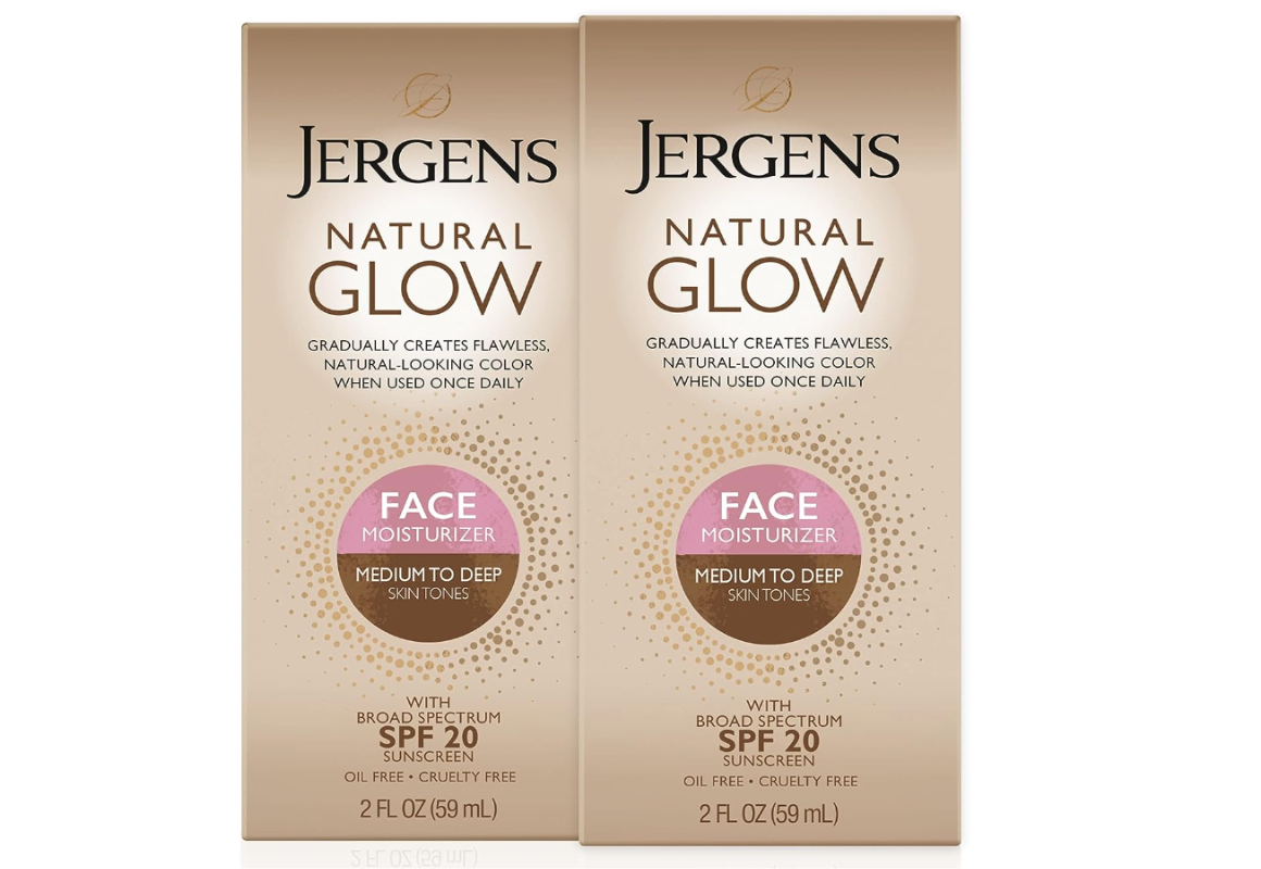 Jergens Face Tanner Lotion 2-Pack