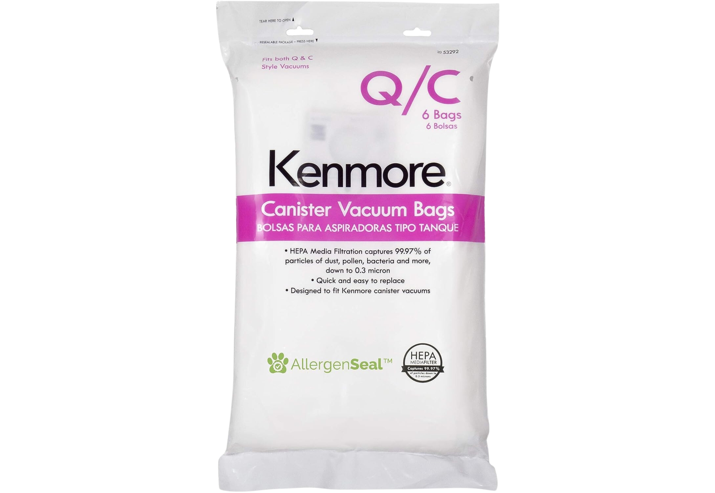 Kenmore Replacement Dust Bags