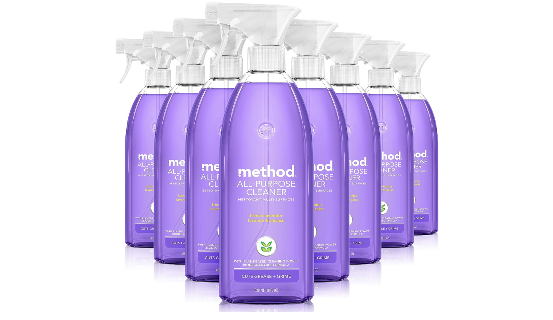 8 Bottles of Method All-Purpose Cleaner