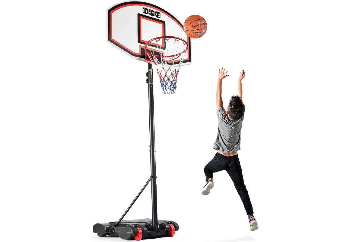 Basketball Hoop With Stand and Backboard, $65 on Amazon (Reg