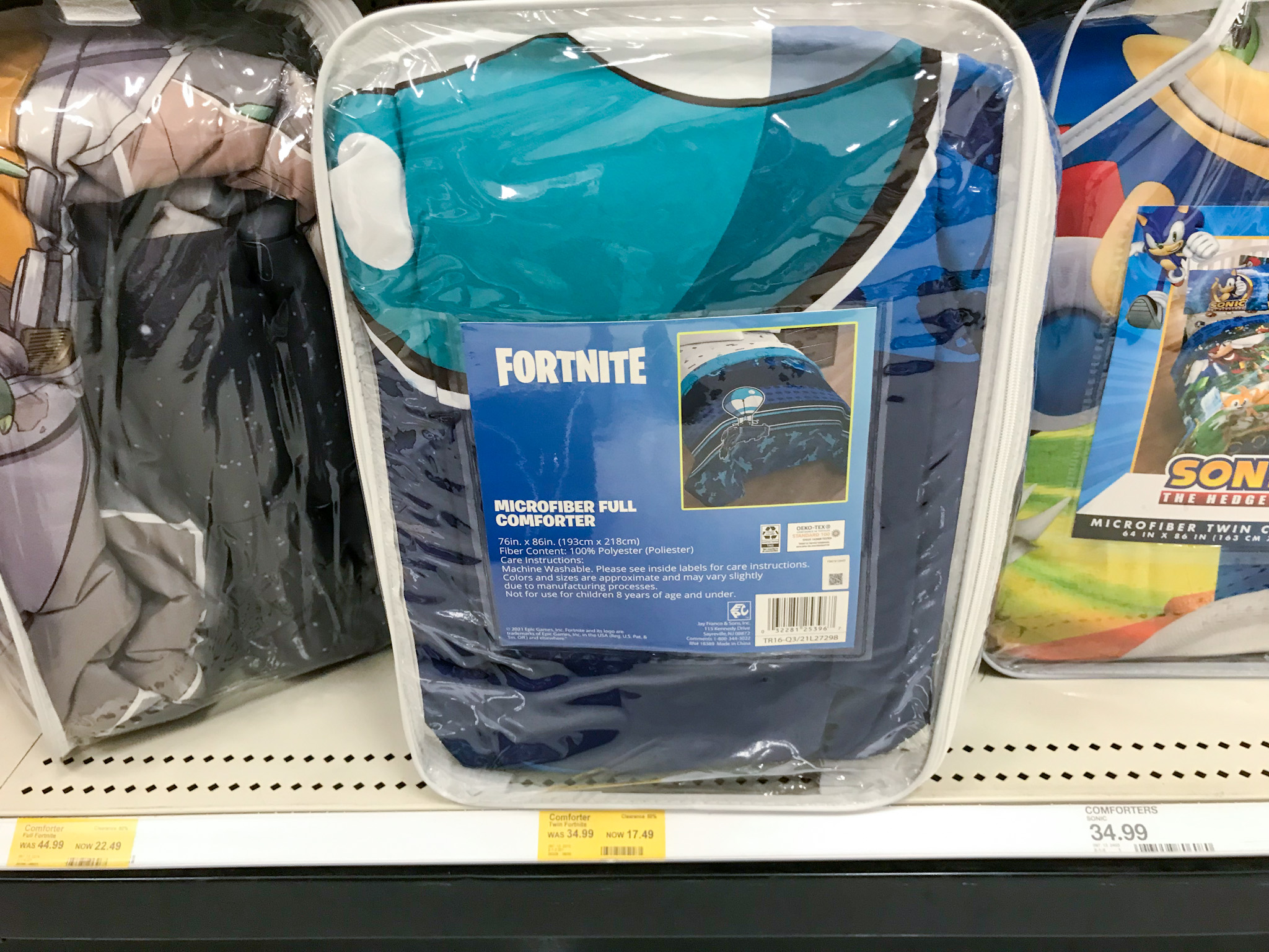 Fortnite Reversible Comforter