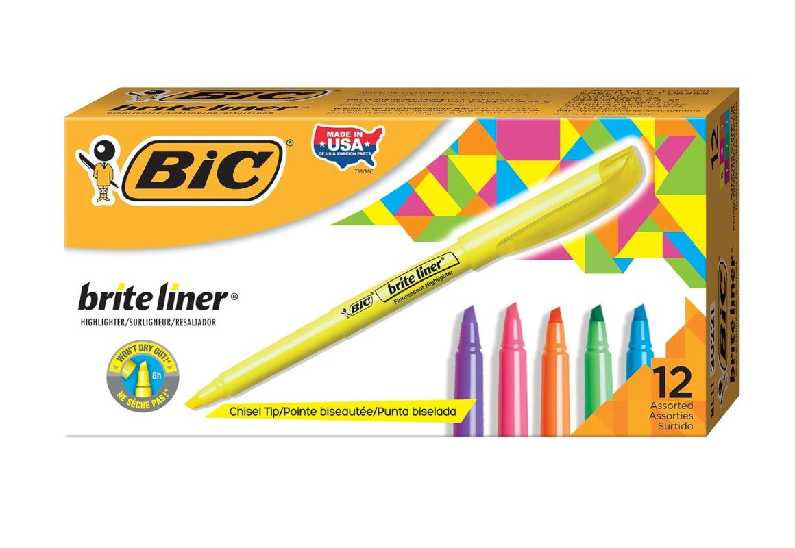 Bic Highlighters