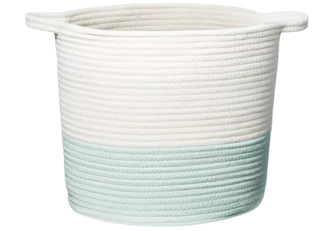 Coiled Rope Basket