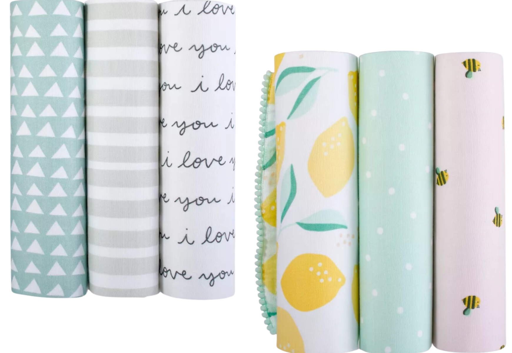 Muslin Swaddle Blanket 3-Pack