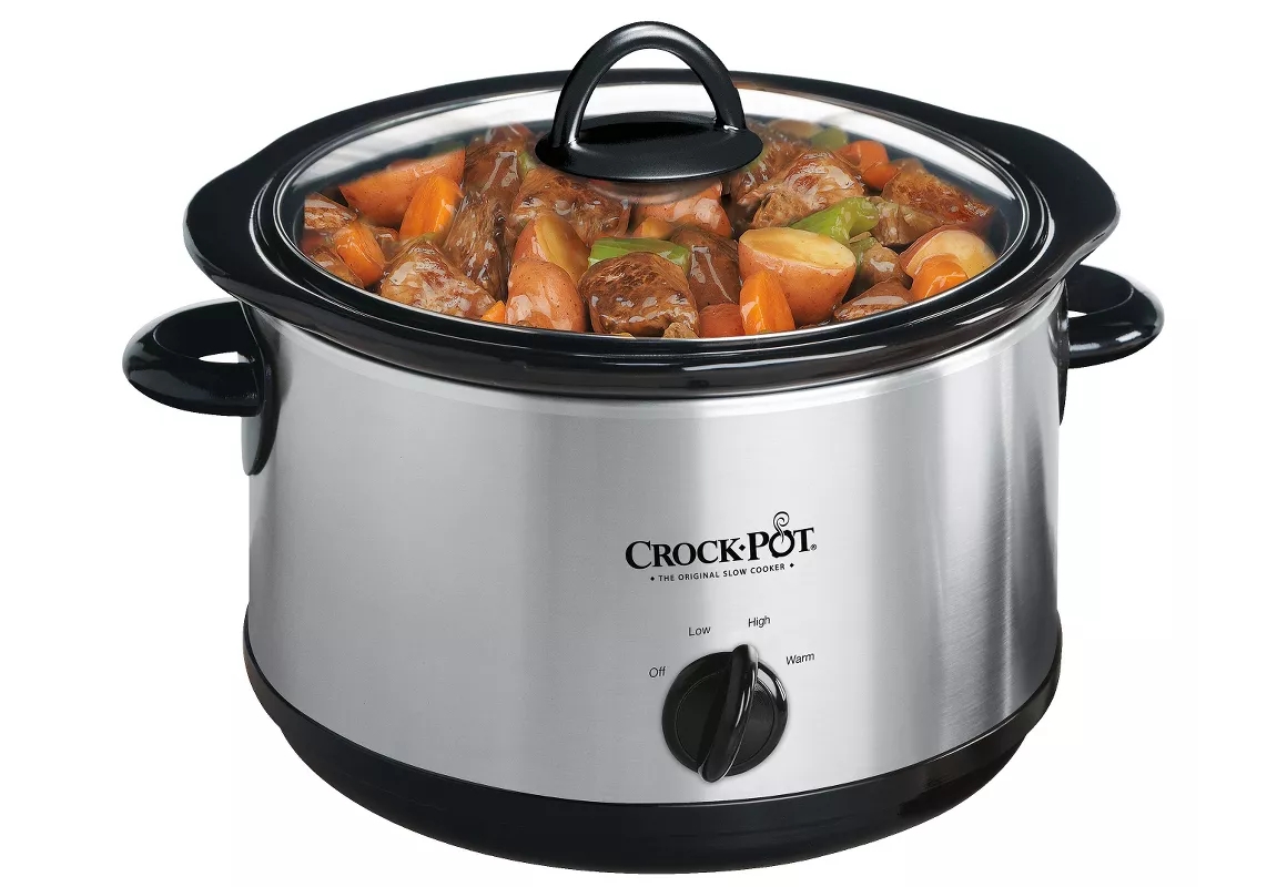 Silver Slow Cooker