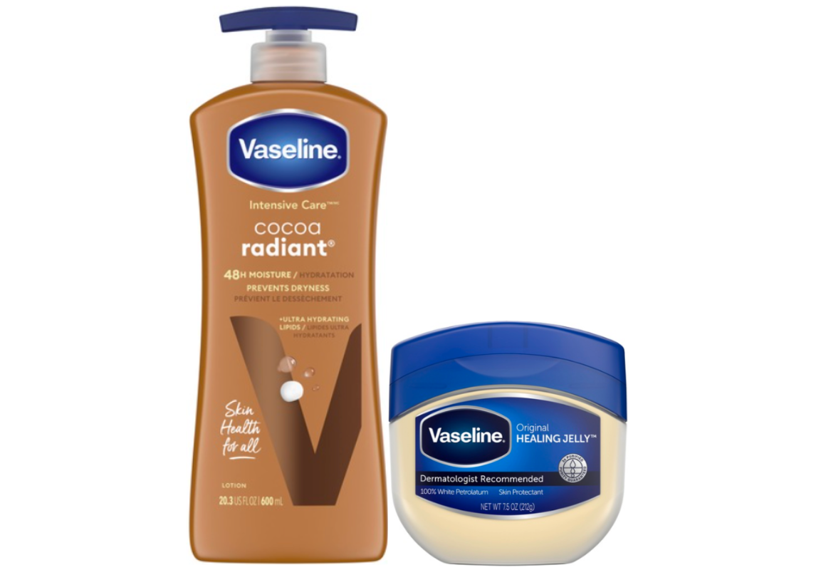 Vaseline Lotion + Healing Jelly