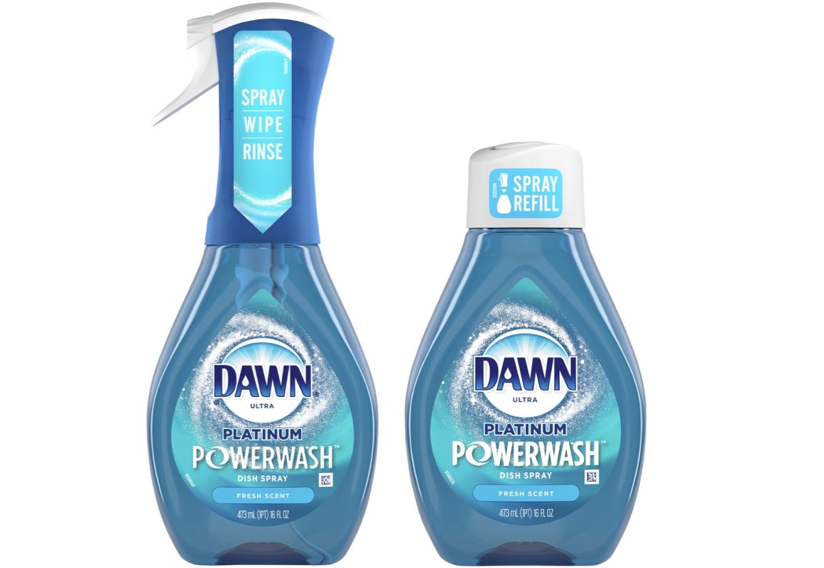 1 Dawn Powerwash Dish Spray & 1 Refill