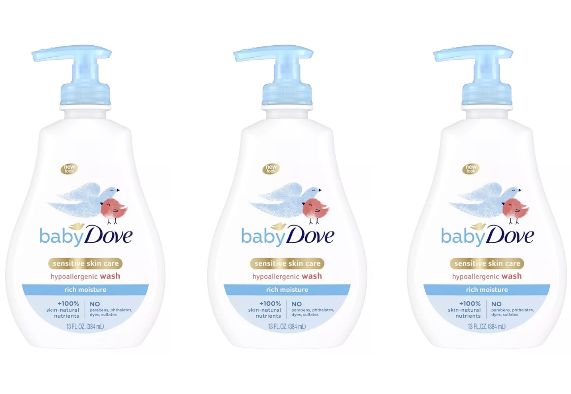 3 Baby Dove Wash