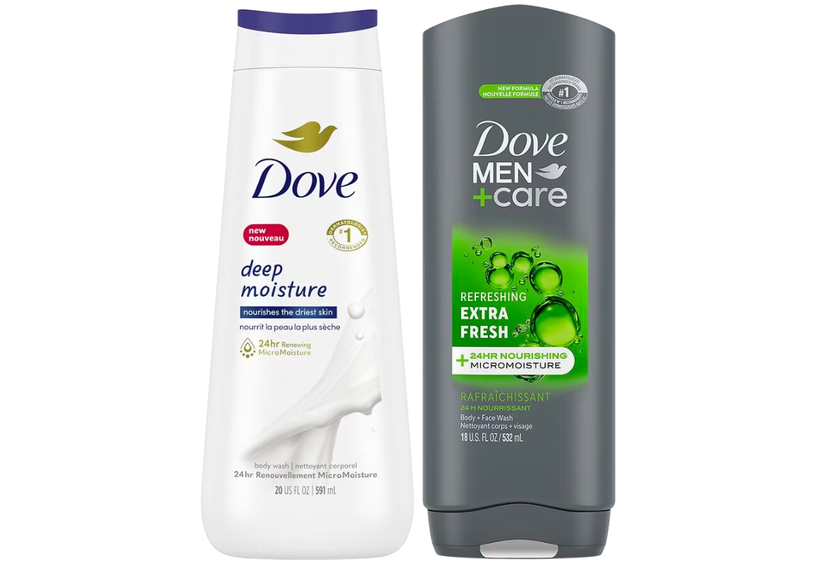 2 Dove Body Wash