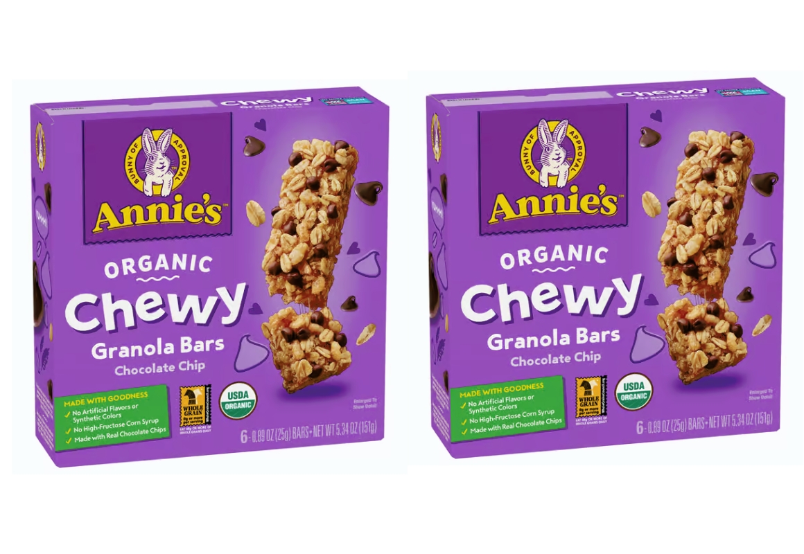 2 Annie's Granola Bars