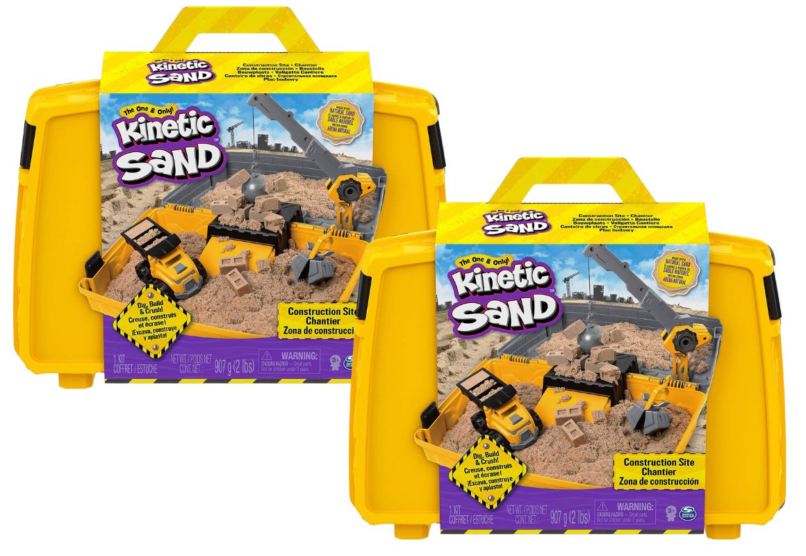 2 Kinetic Sand Toys