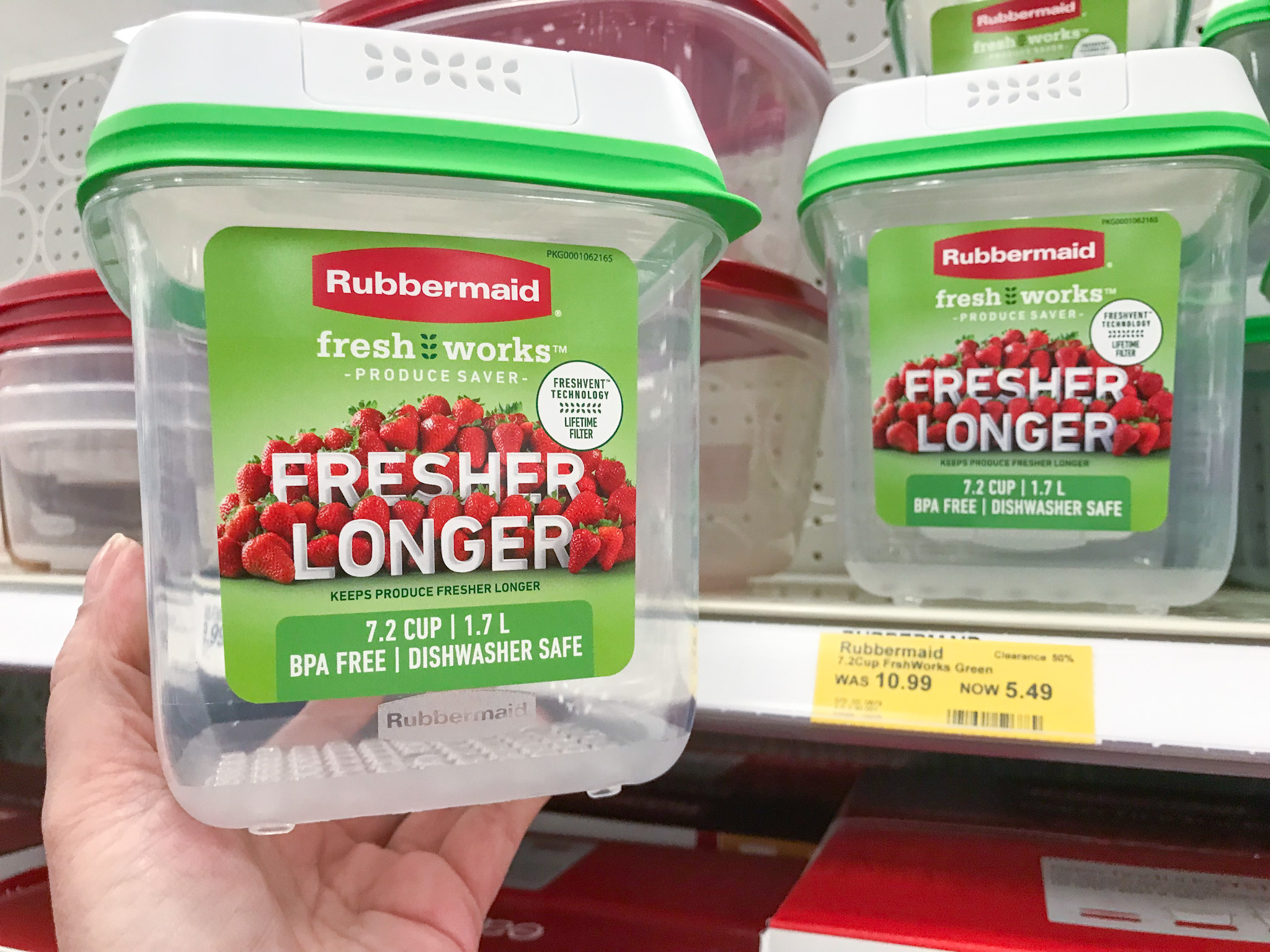 Rubbermaid Freshworks Container