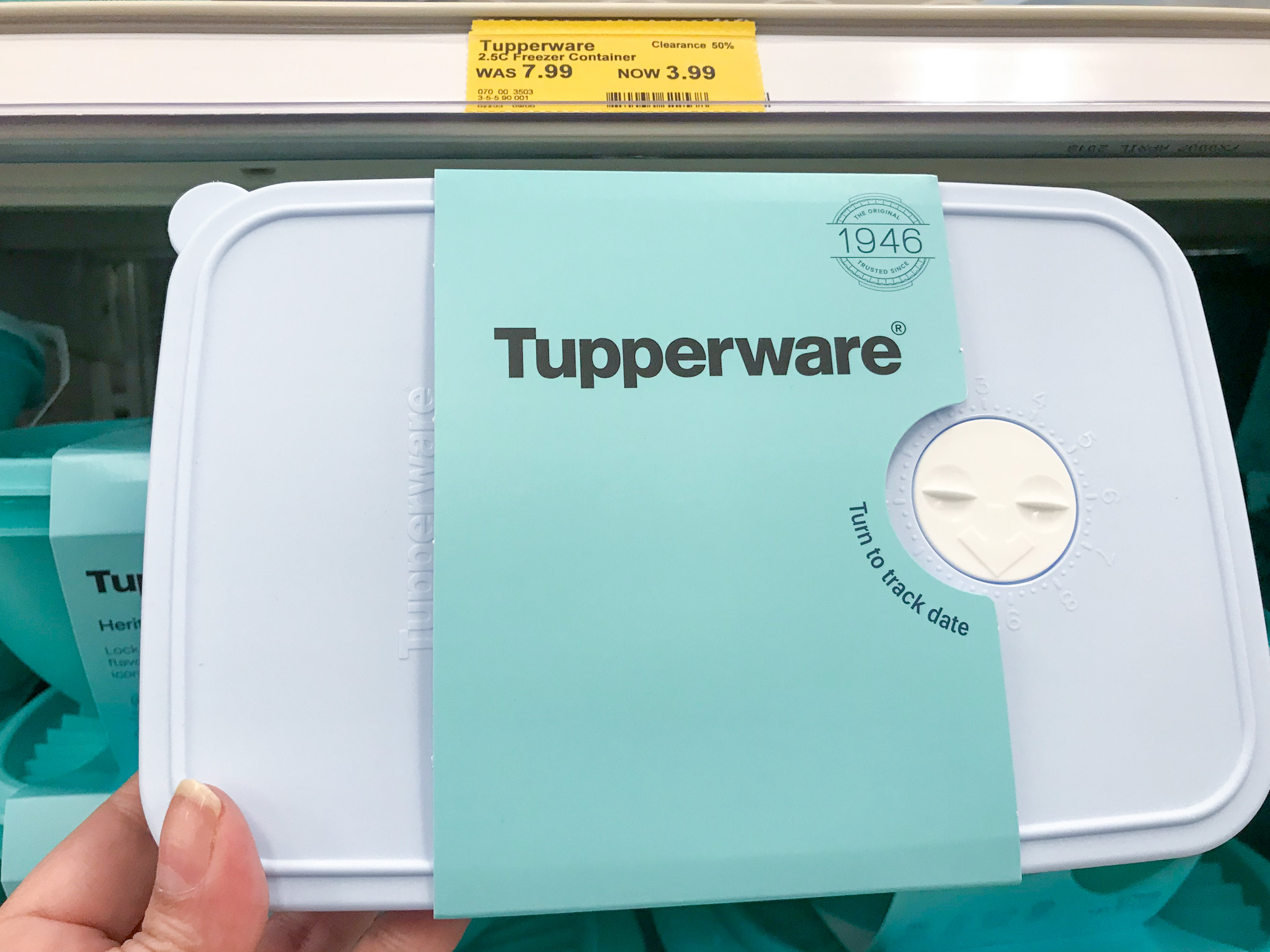 Tupperware Freezer Container