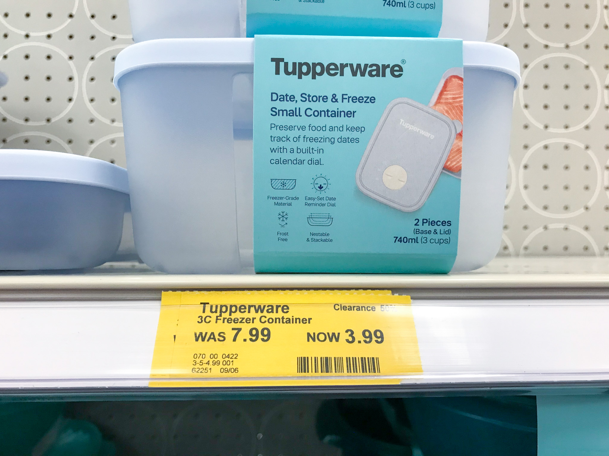 Tupperware Freezer Container