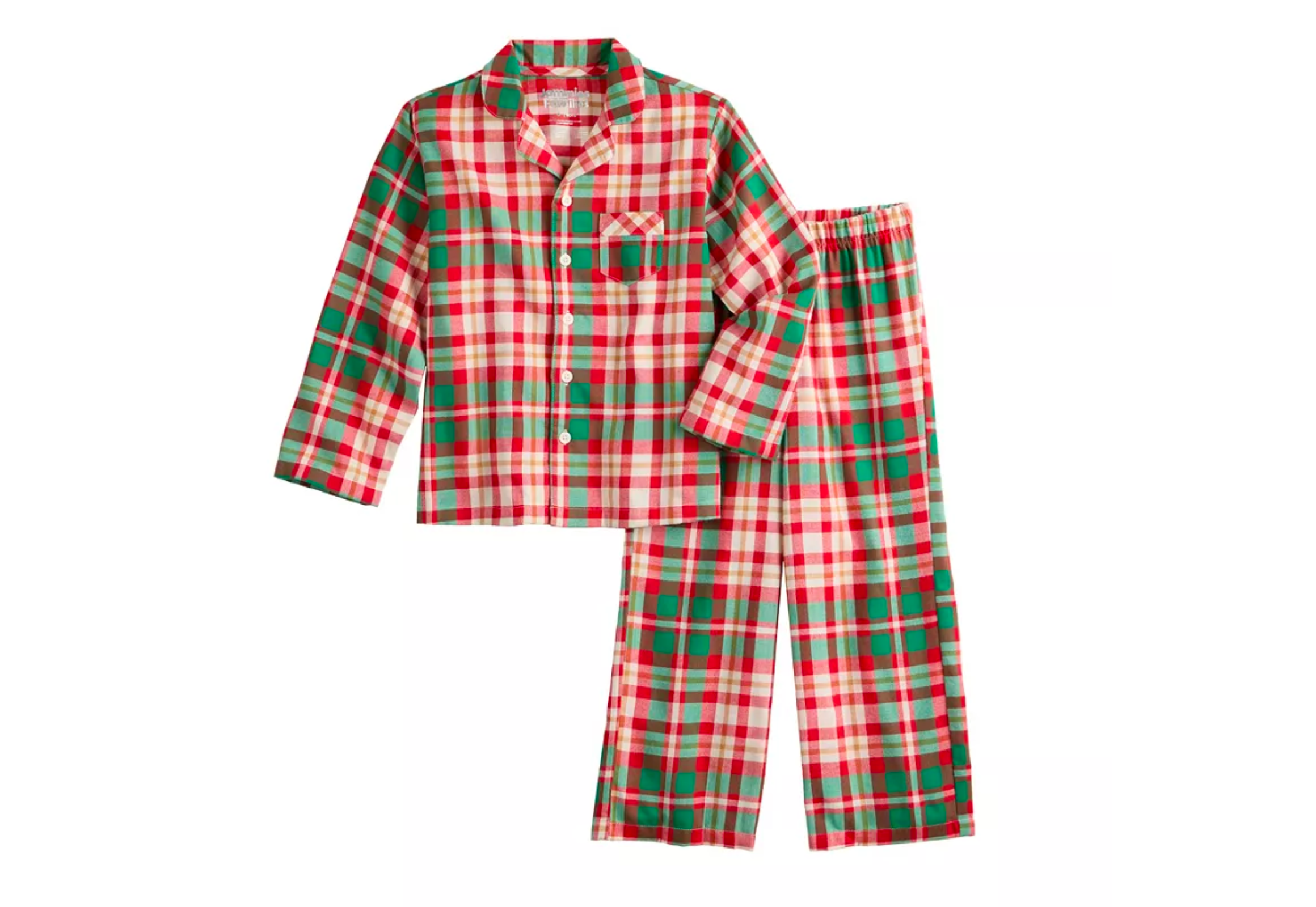 Kids' Flannel Pajama Set