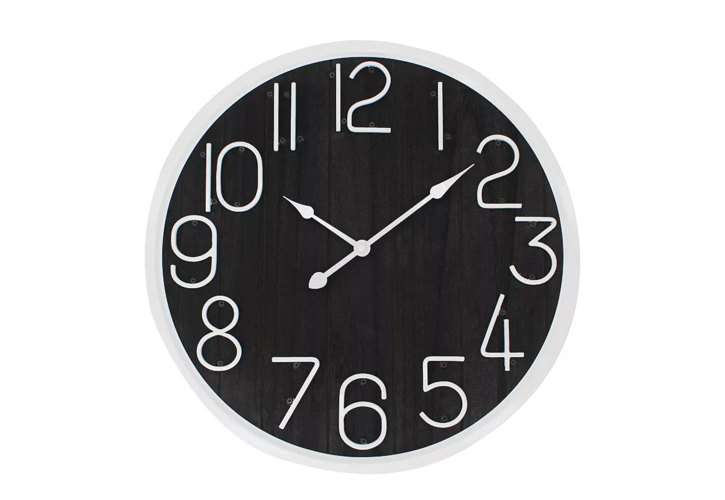 Black White Wall Clock
