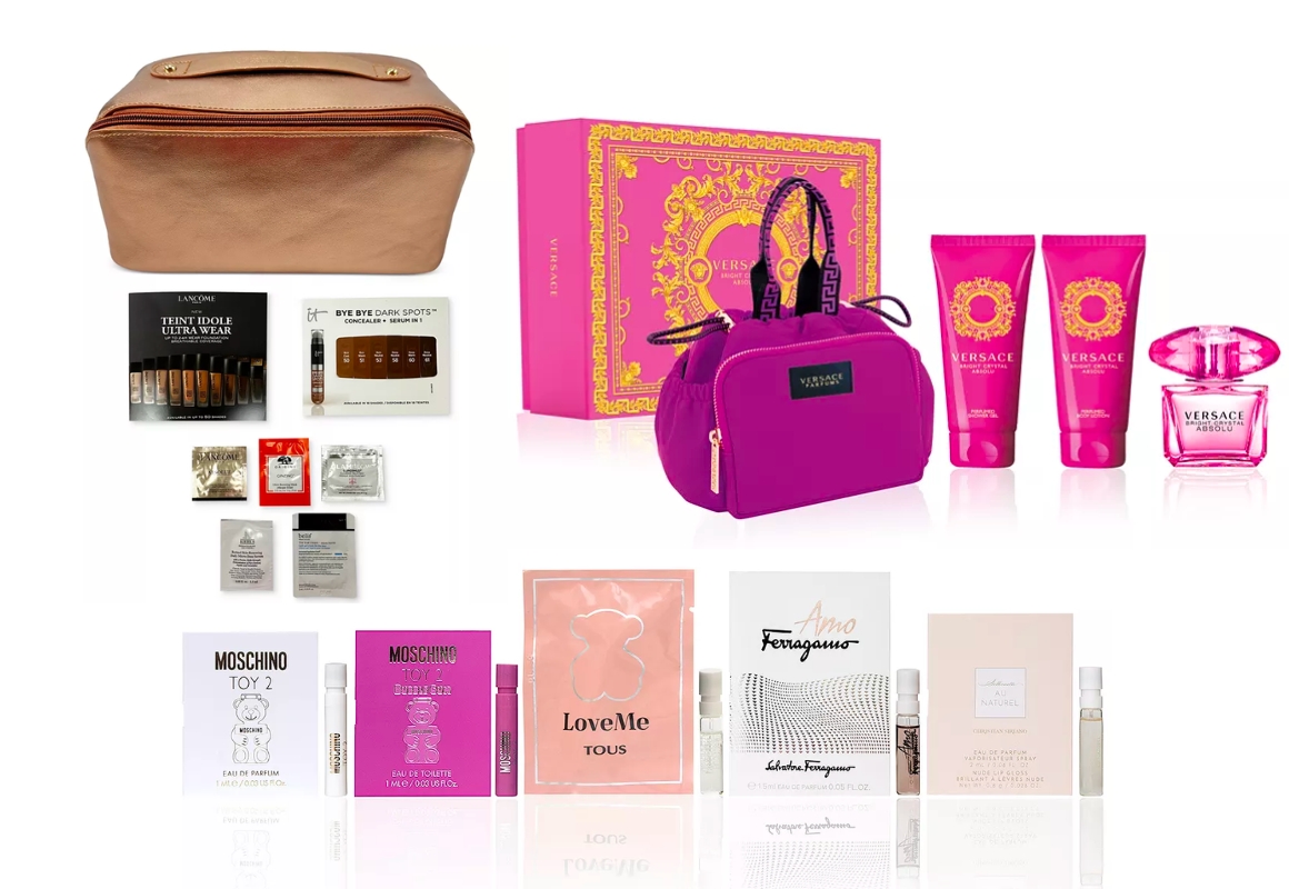 Versace Gift Set + Free 8-Piece Set + Free 5-Piece Set