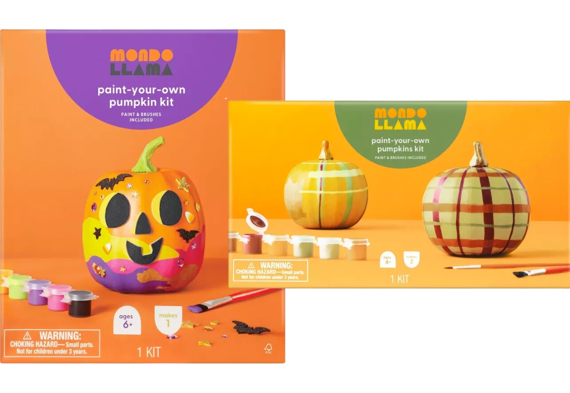 Harvest Paper Mache Pumpkin Kits