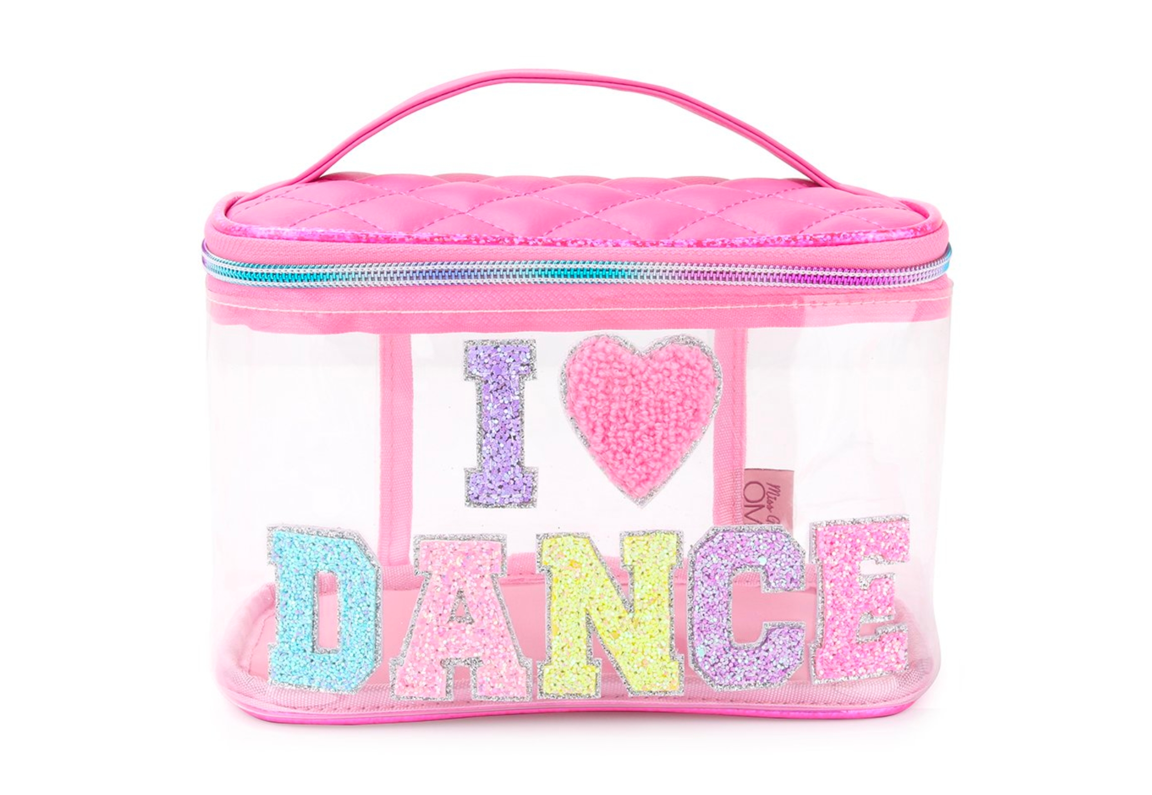 OMG Accessories Clear Cosmetic Bag