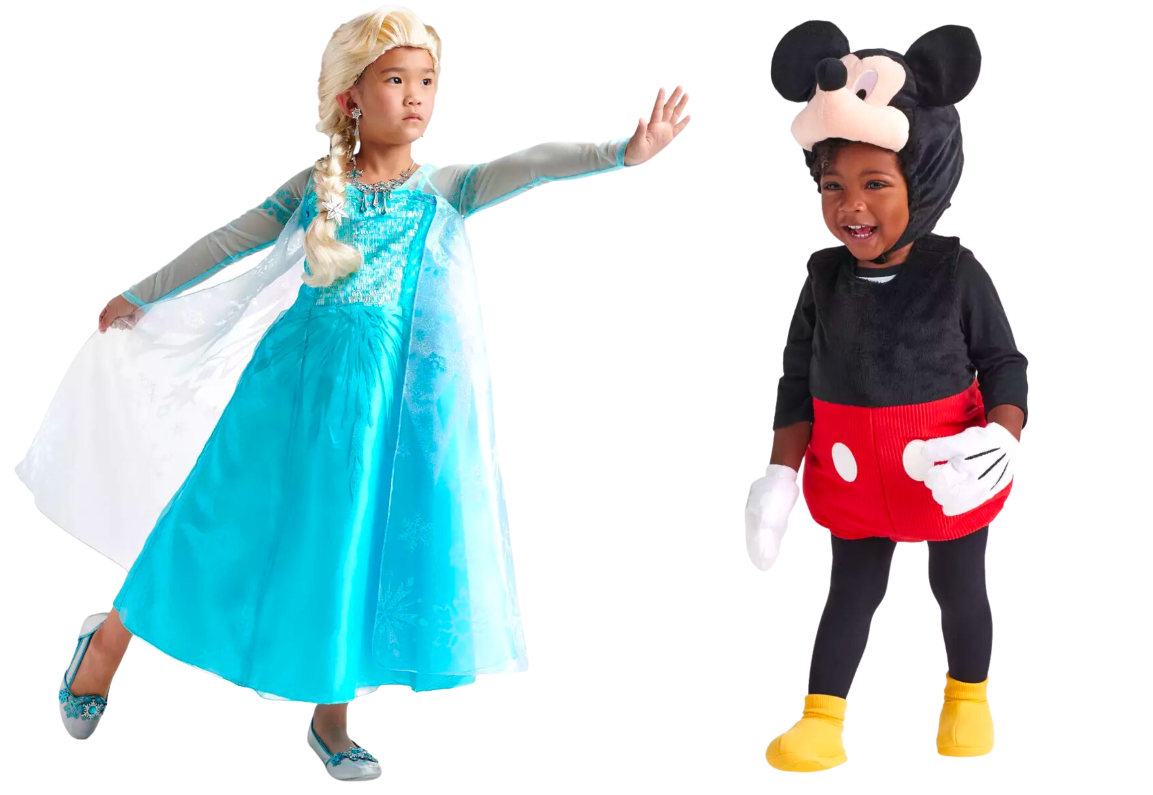 Elsa & Mickey Mouse Costume