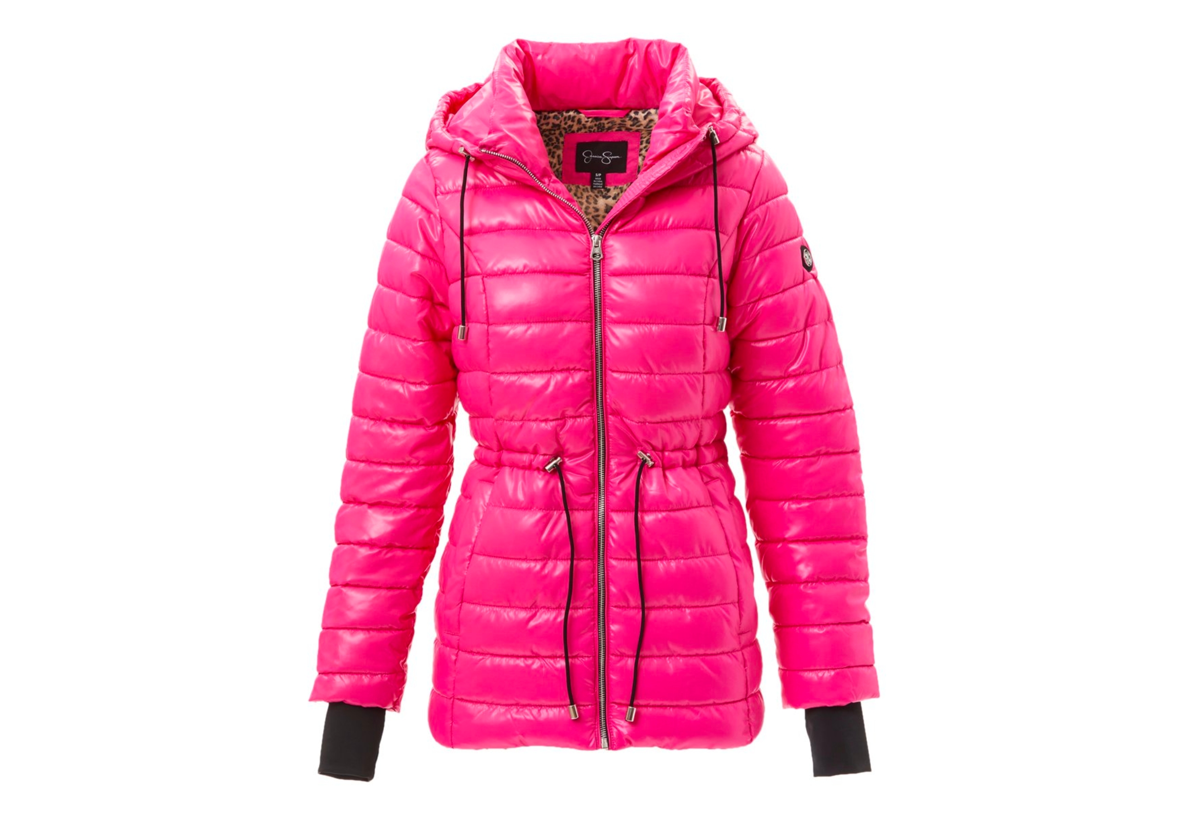 Jessica Simpson Pink Puffer Coat
