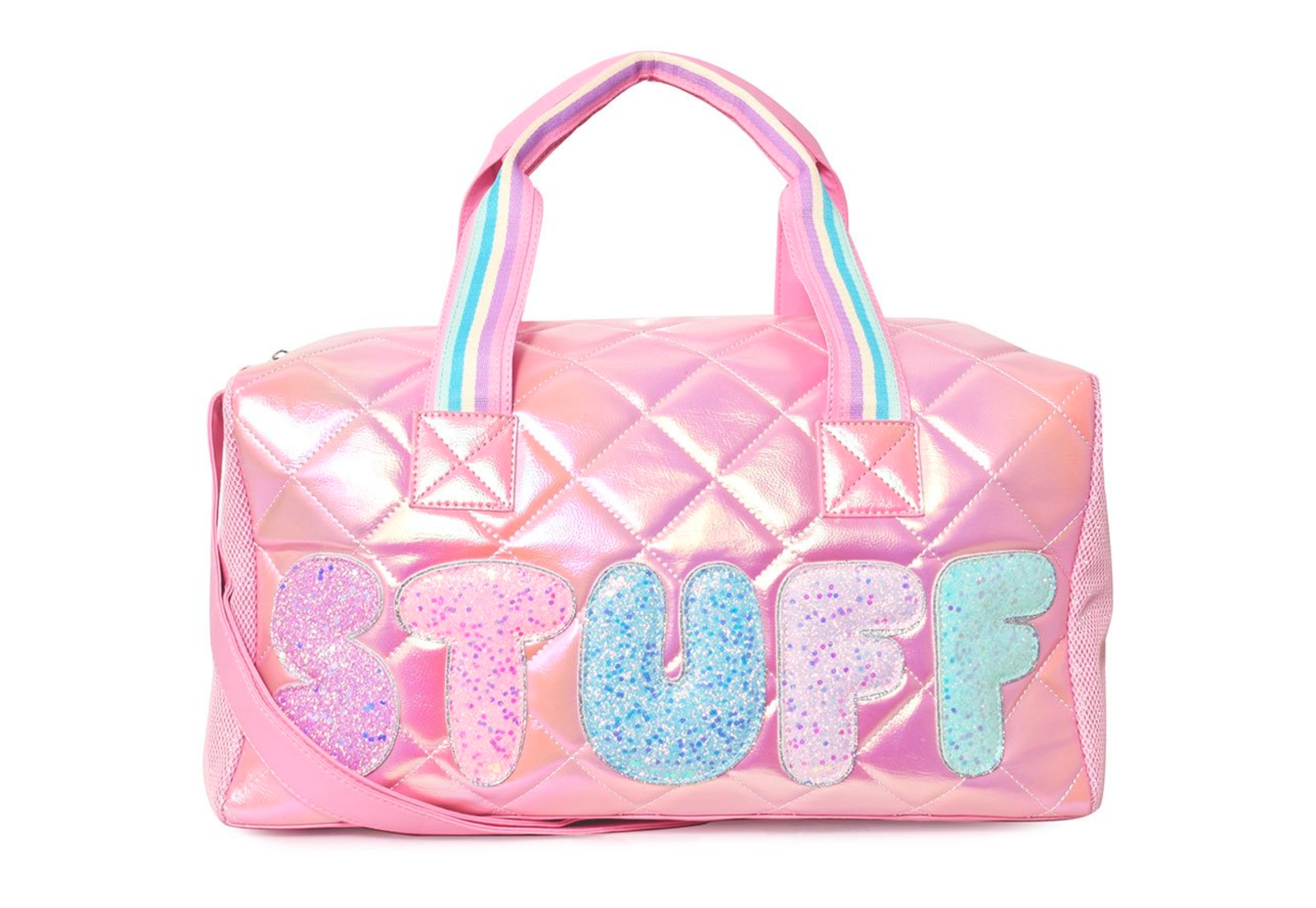 OMG Accessories Quilted Duffel Bag