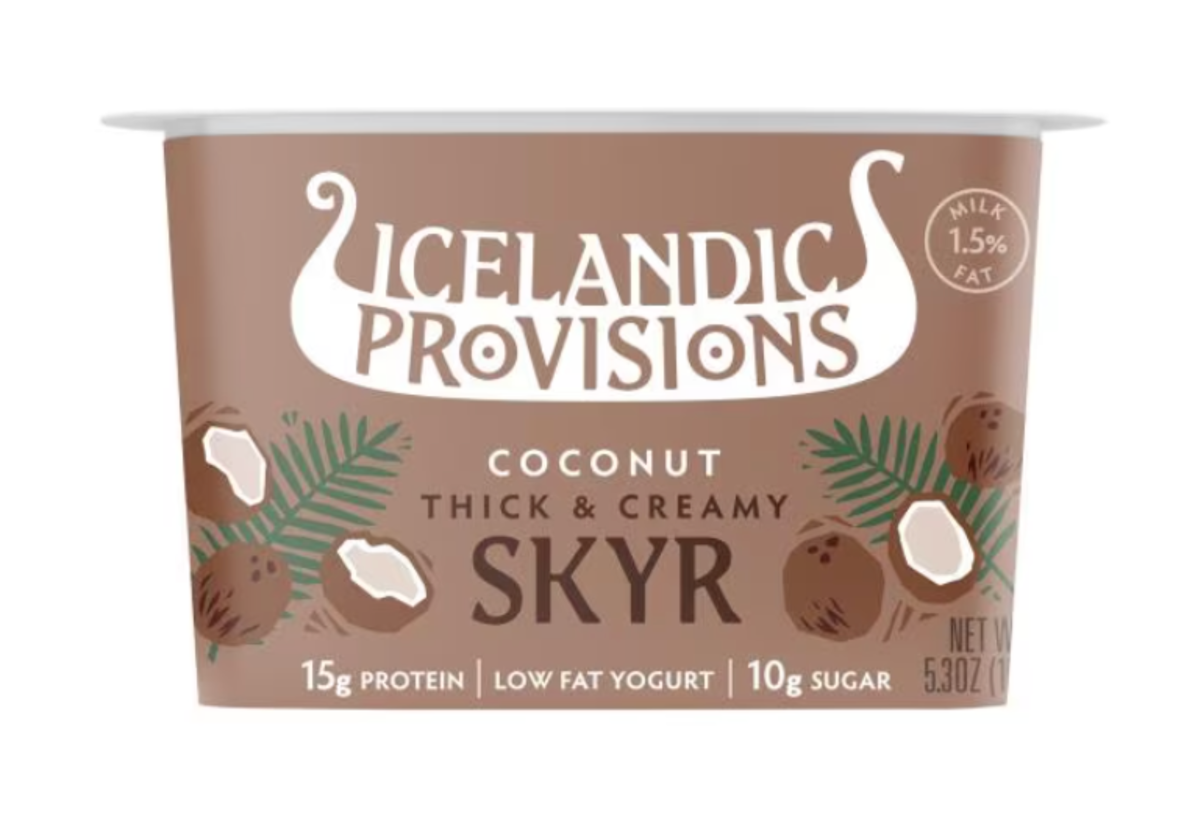 2 Icelandic Provisions Yogurt