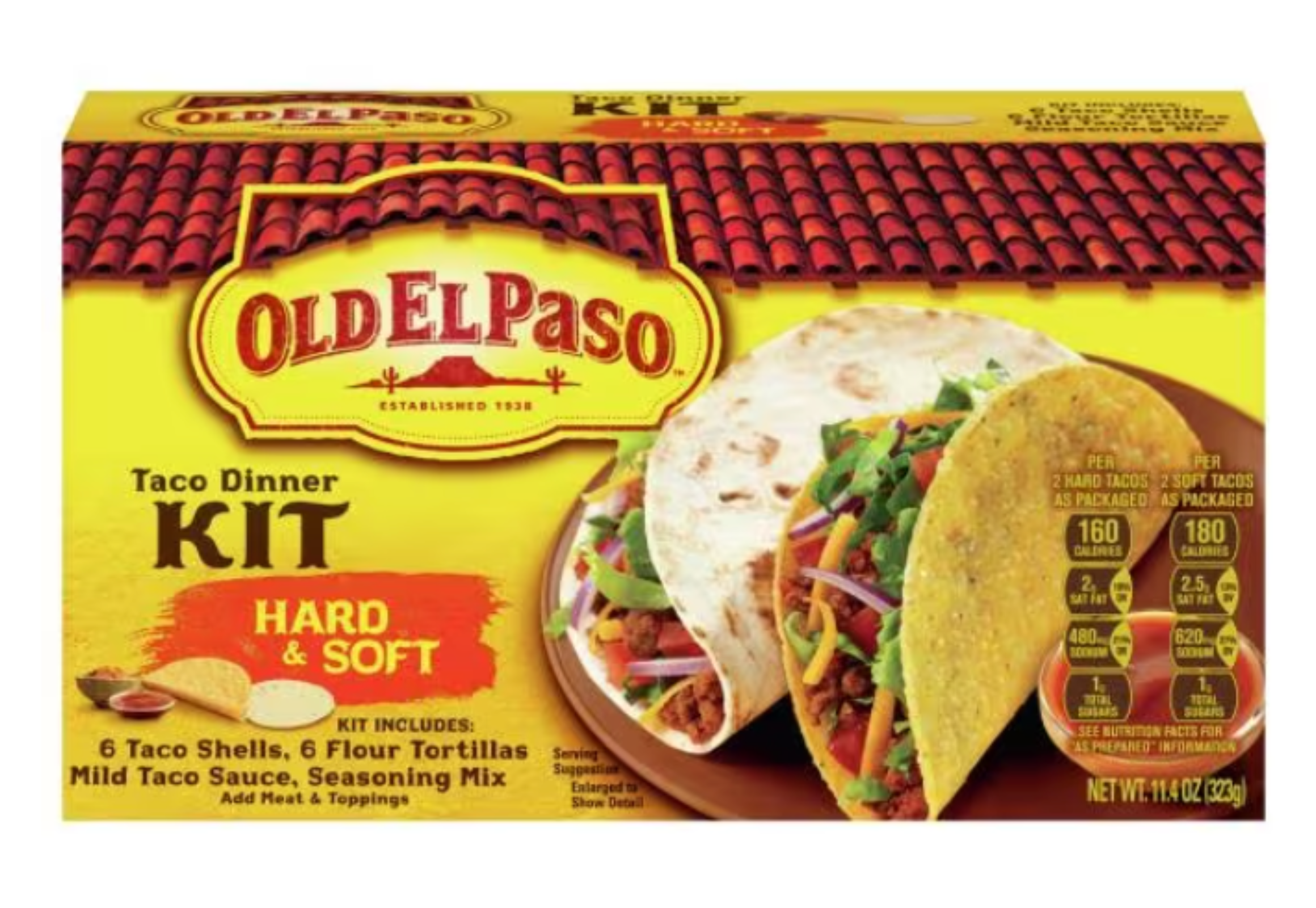 2 Old El Paso Taco Dinner Kits