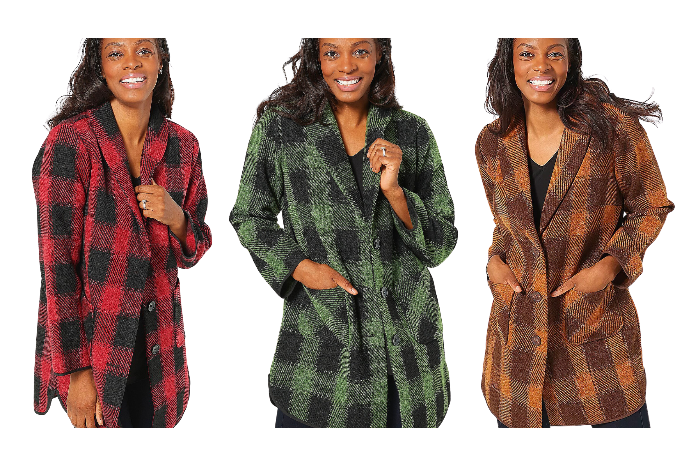 Two Plaid Coats