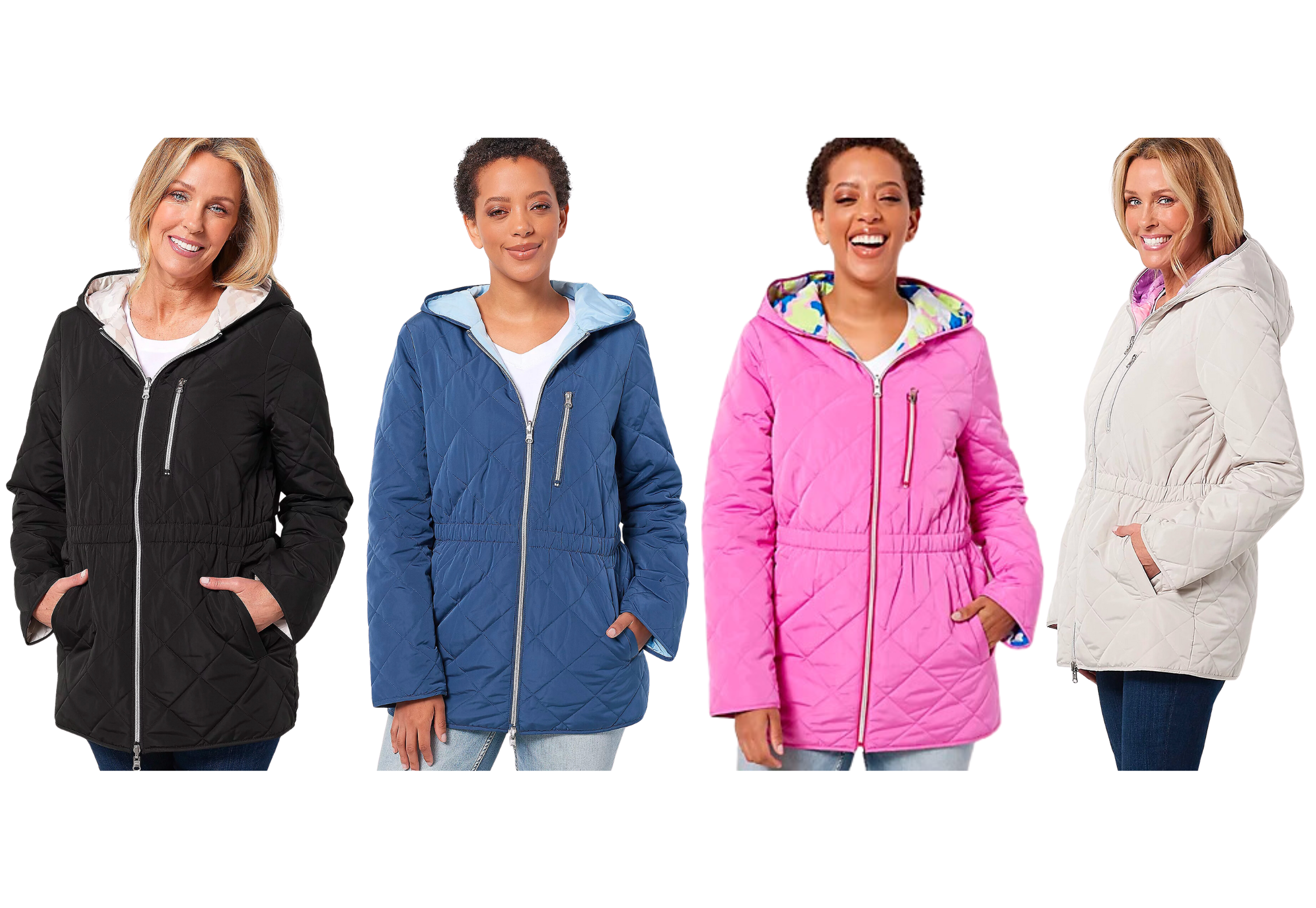 Three Quilted Jackets