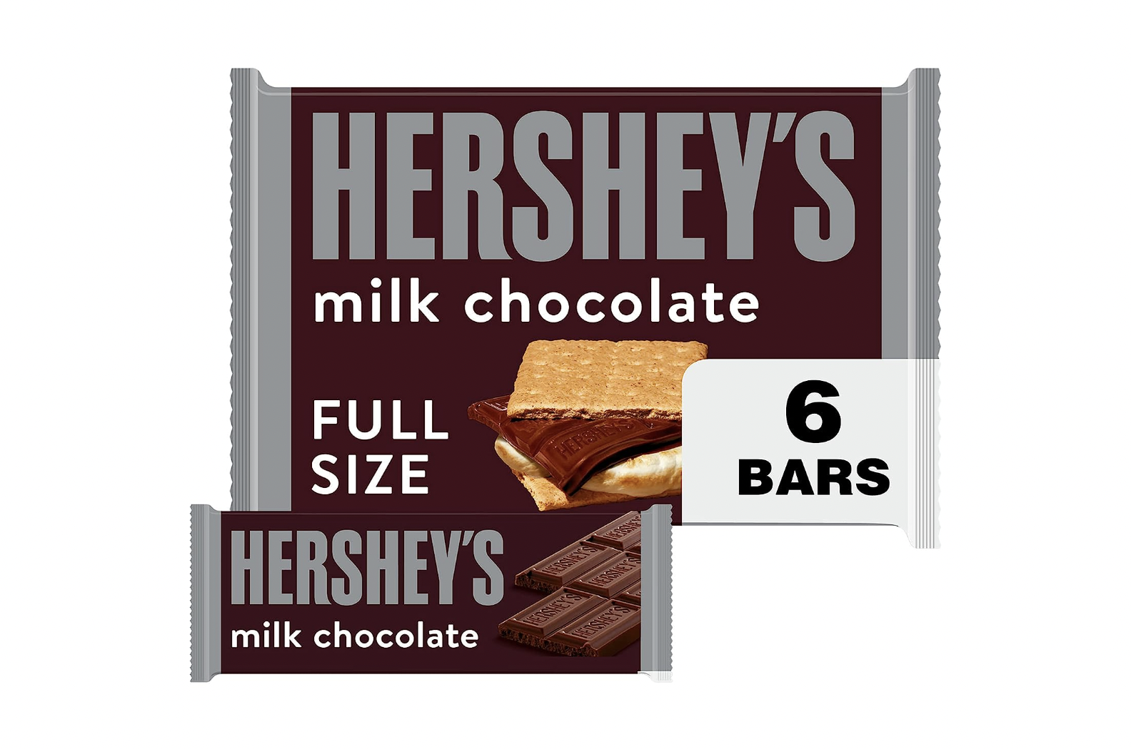 Hershey's 6-Count Candy Bars
