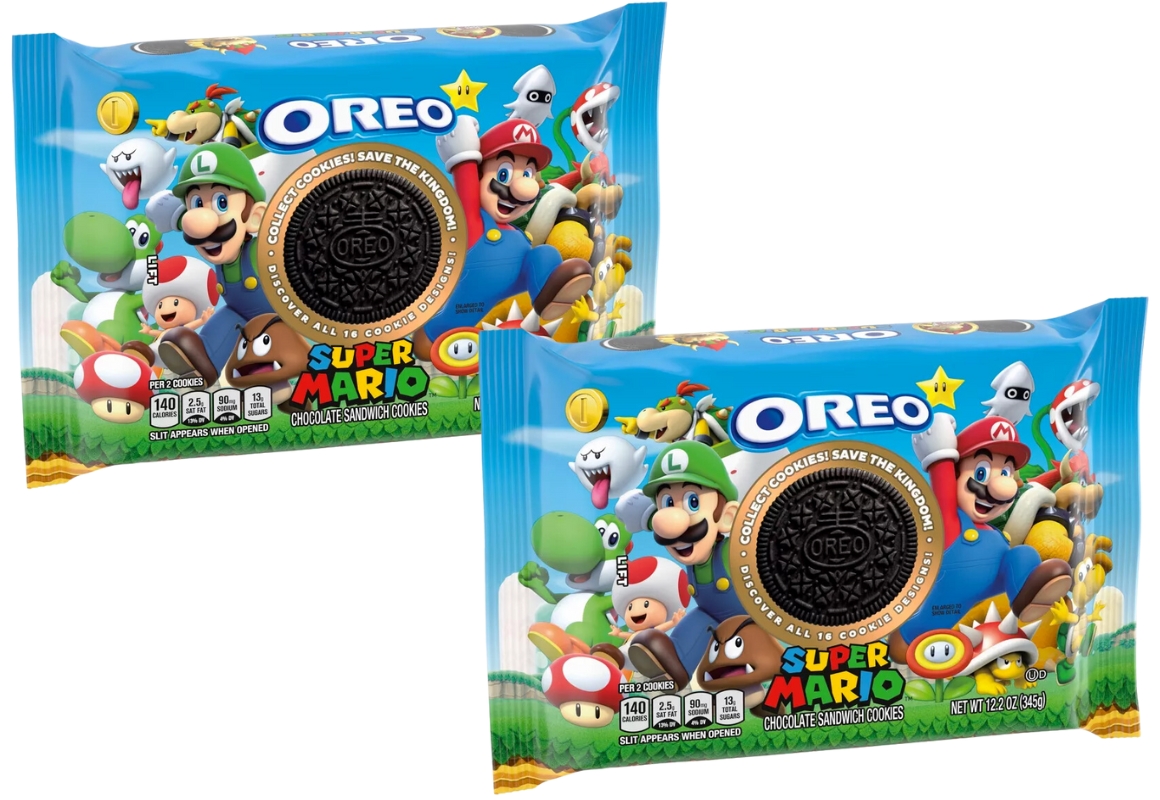 2 Super Mario Oreo Cookies