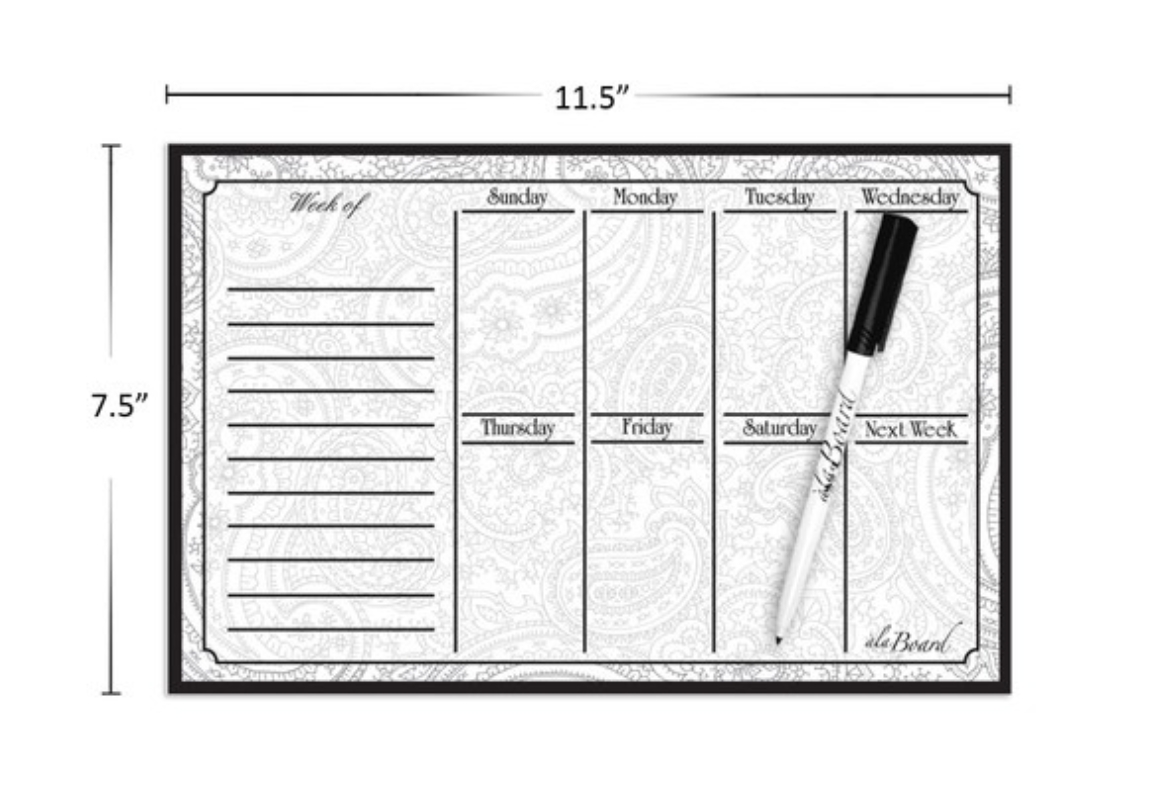 Dry-Erase Calendar