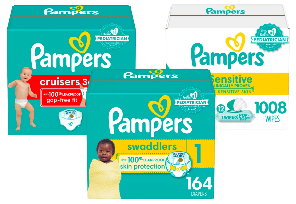 Pampers Diapers & Wipes