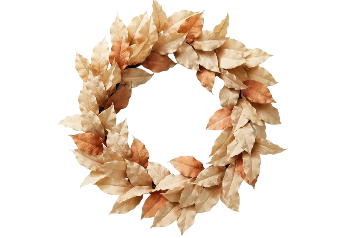 Neutral Leaf Wreath