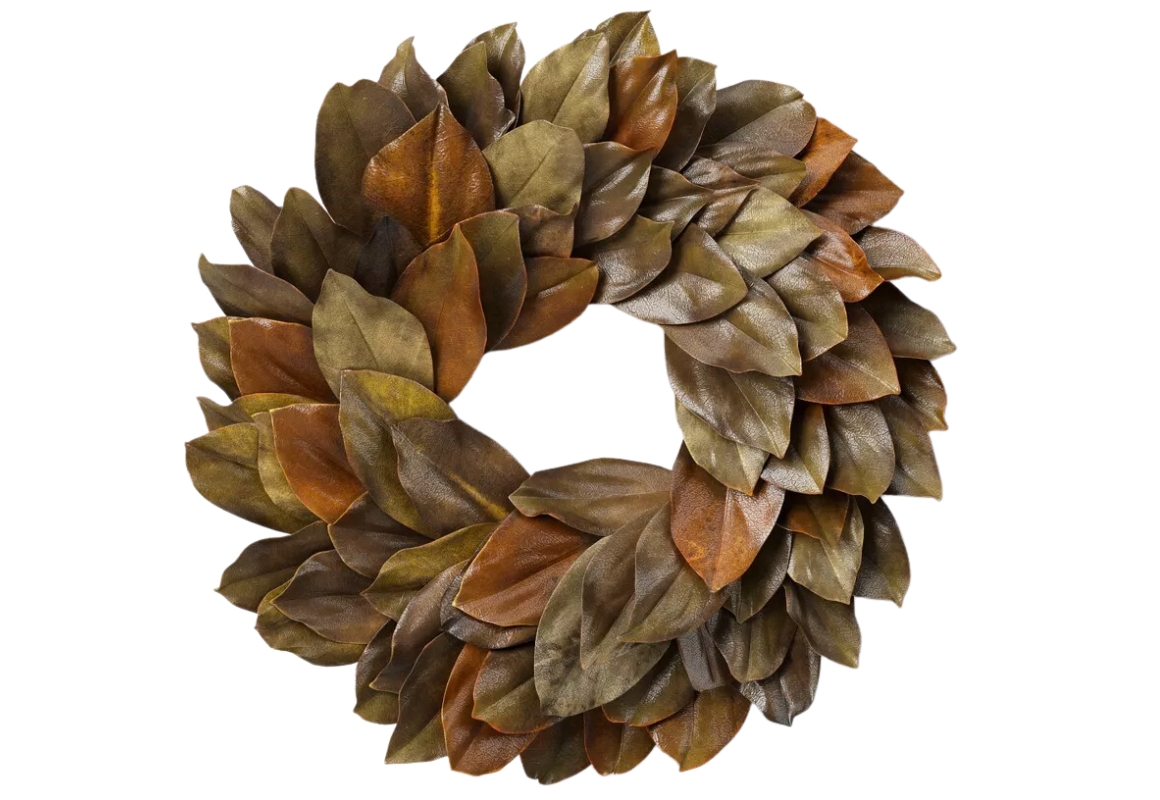 Preserved Magnolia Wreath