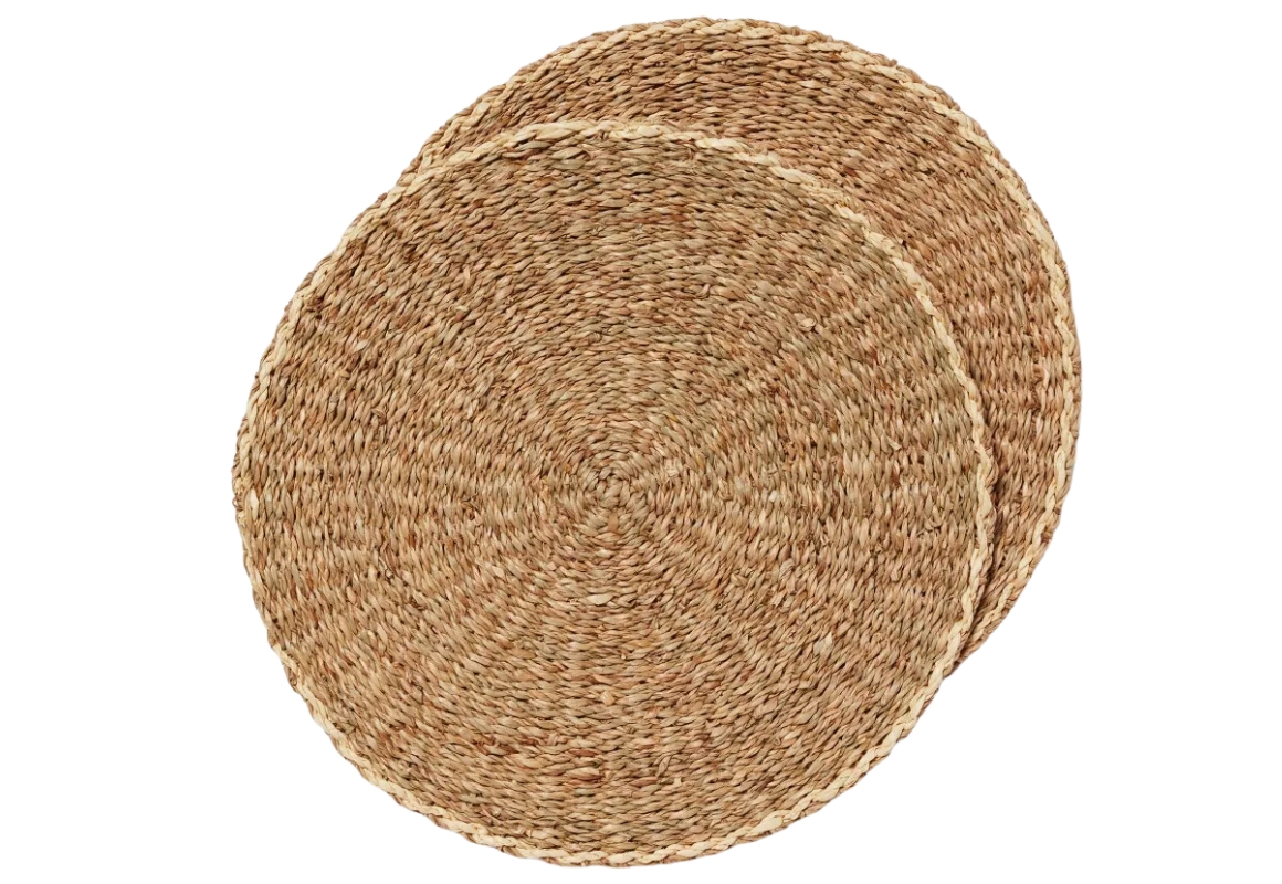Seagrass Woven Charger 2-Pack