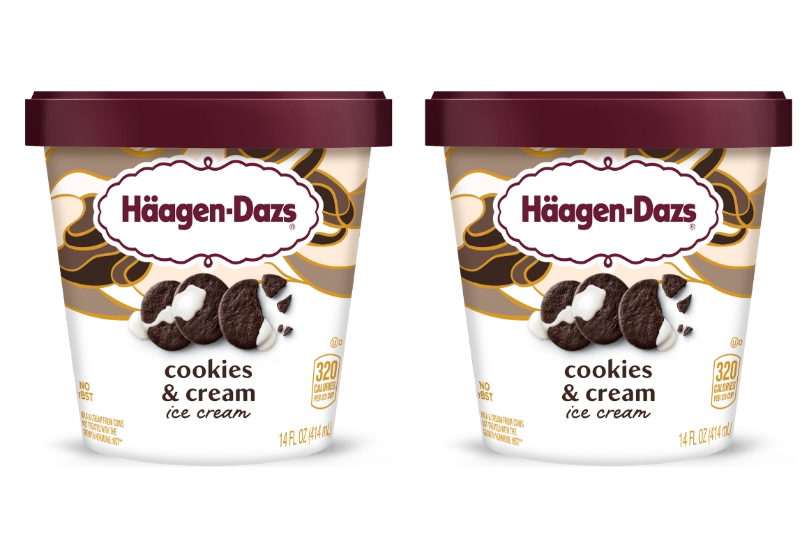 2 Haagen-Dazs Ice Cream
