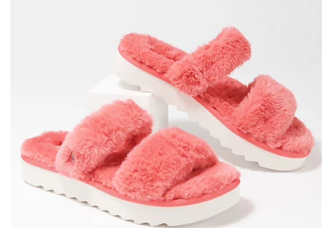 Fur Slide Sandals
