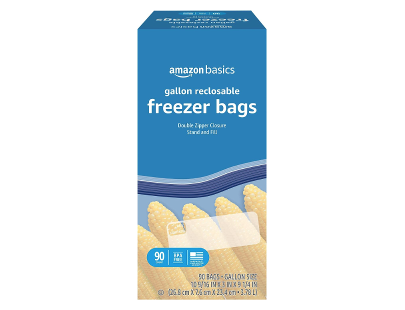 Meijer Freezer Bags, Jumbo 2 Gallon, 10 ct