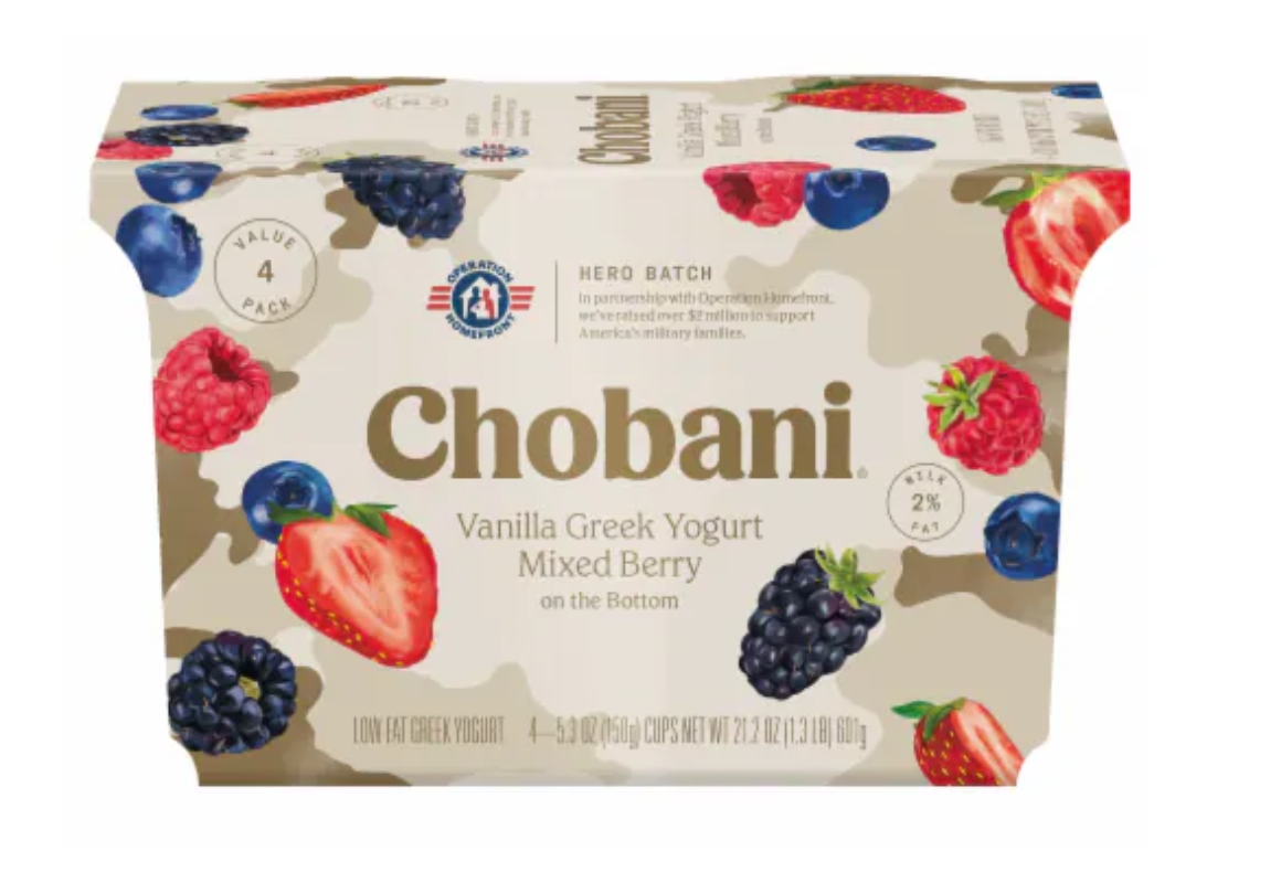 Chobani Yogurt 4-Pack