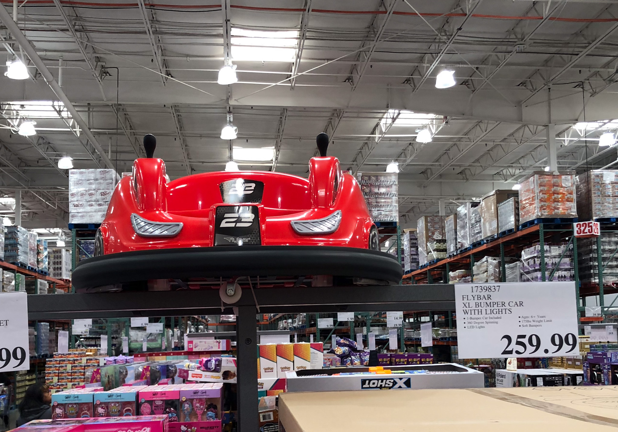 Flybar Extra Large Bumper Car, Just 259.99 at Costco The Krazy