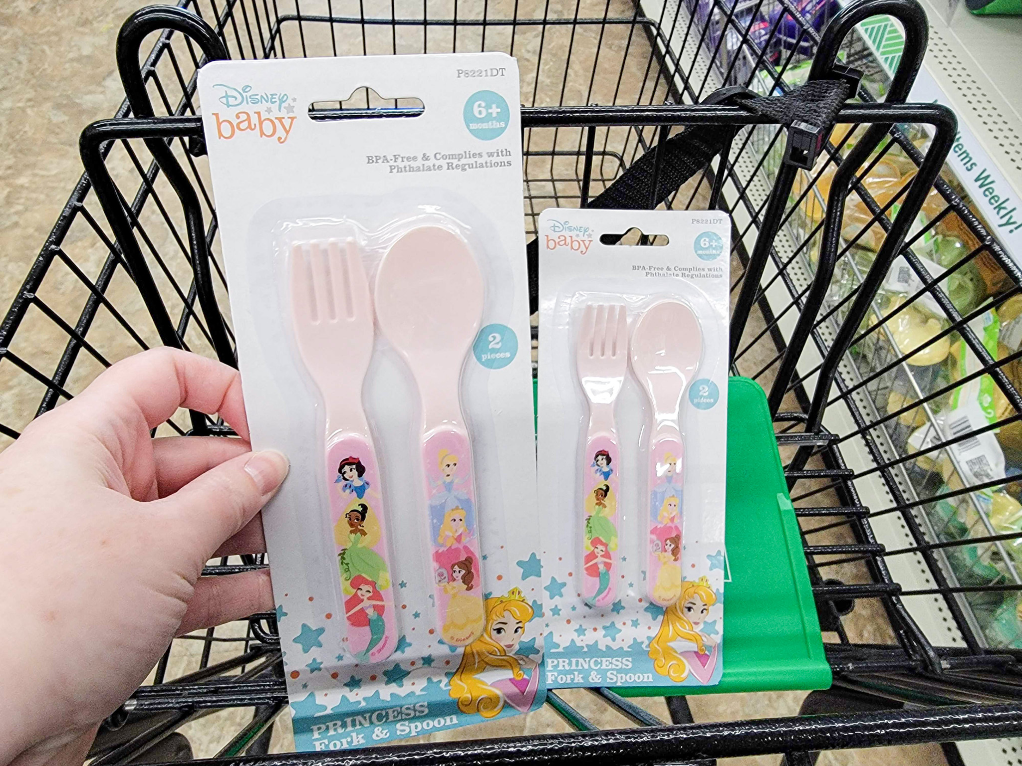 Disney Baby Princess Fork & Spoon Set