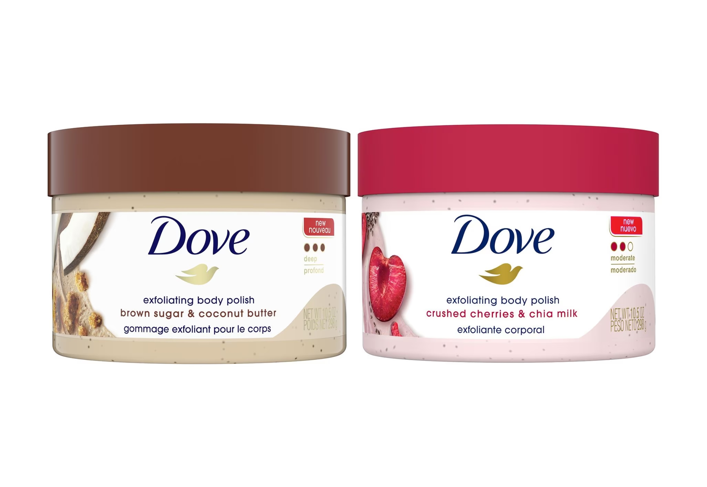 2 Dove Body Polish