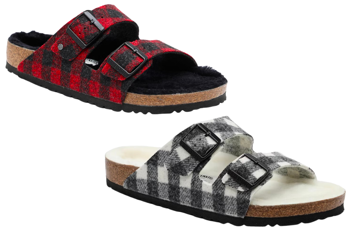 Birkenstock's Shearling Arizona Sandals Are 25% Off for Black Friday