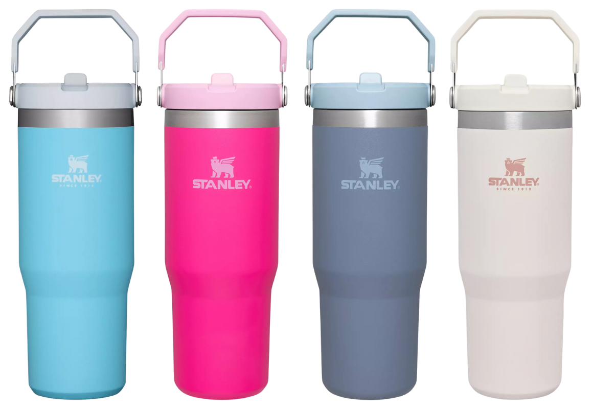Pink Stanley Straw Topper, Straw Topper for Stanley, Bow for Stanley Azalea  Tumbler, Straw Topper for Stanley 40oz Tumbler, Bow Straw Topper 