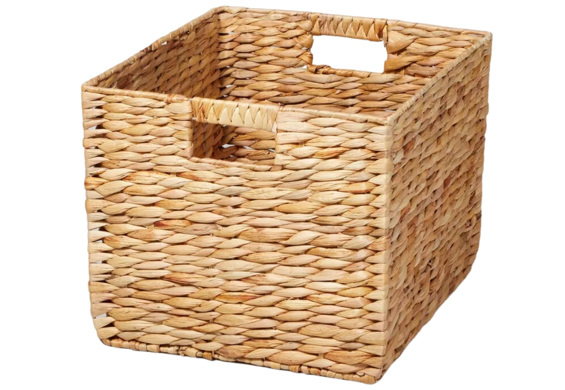 Large Woven Milk Crate
