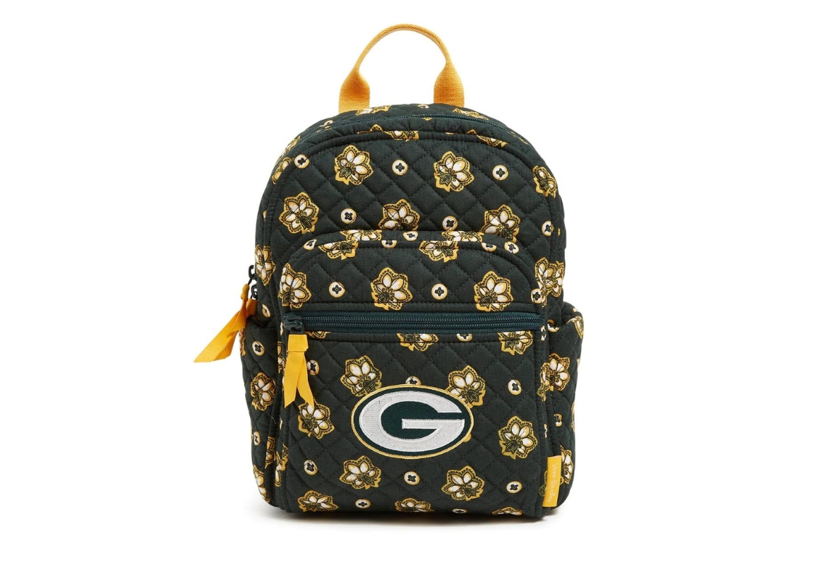 Green Bay Packers Vera Bradley Small Backpack in 2023