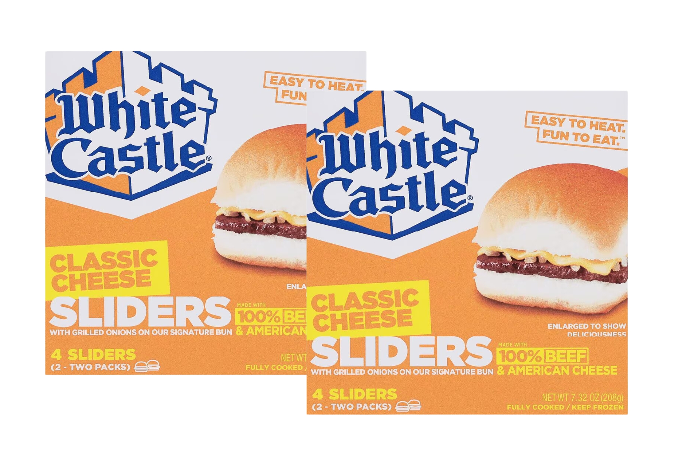 2 White Castle Burgers
